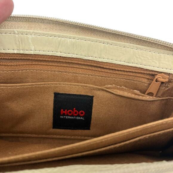 Hobo International Wallet Patent Leather Geometric‎ Colorful Square Zip - Picture 9 of 9